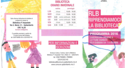 PROGETTO RLB RIPRENDIAMOCI LA BIBLIOTECA