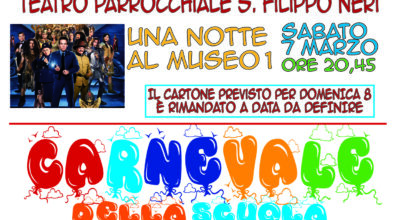 DOMENICA 8 MARZO FESTA DI CARNEVALE 2015
