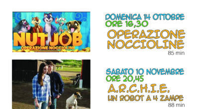 PROGRAMMA PROIEZIONI AL CINEMA  PERIODO OTTOBRE – NOVEMBRE  2018 – A.S. 2018/2019