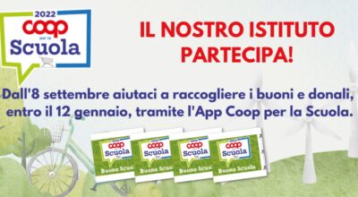 IL NOSTRO ISTITUTO PARTECIPA   AL  PROGETTO COOP CON LA SCUOLA – A.S. 2022/2023
