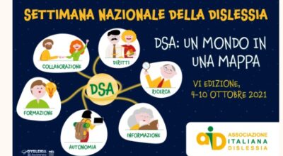 SETTIMANA NAZIONALE DELLA DISLESSIA DAL 04 AL 10 OTTOBRE 2021