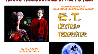 SABATO 20 FEBBRAIO 2016 AL CINEMA CON IL FILM ET L’EXTRA TERRESTRE