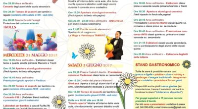 FESTA DELLA SCUOLA DI FINE ANNO SCOLASTICO 2016/2017