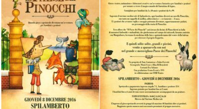 GIOVEDI’ 8 DICEMBRE 2016 INIZIATIVA “IL PAESE DEI PINOCCHI”