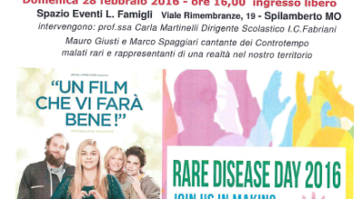 DOMENICA 28 FEBBRAIO 2016 – INSIEME PER DARE VOCE ALLE MALATTIE RARE