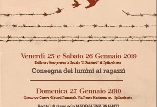 INIZIATIVE PER LA GIORNATA DELLA MEMORIA 1945 – 2019