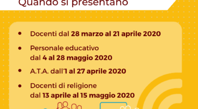 MOBILITA’ SCUOLA DEL PERSONALE DOCENTE ED ATA  ANNO SCOLASTICO 2020/2021