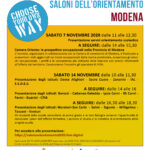 Saloni dell'orientamento a.s. 2020/21 - Modena