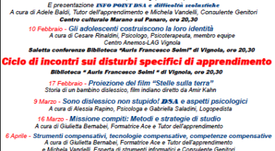 LA SCUOLA DEI GENITORI – PROGETTO “STELLE SULLA TERRA” ANNO 2016