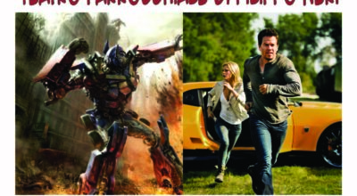 SABATO 9 APRILE 2016 AL CINEMA CON IL FILM  TRANSFORMERS4