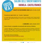 Saloni dell'orientamento a.s. 2020/21 - Vignola e Castelfranco